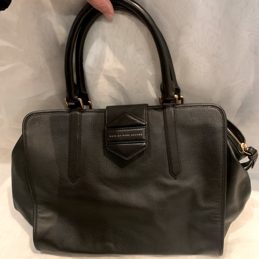 Marc by Marc Jacobs large black leather bag